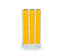 Cloakroom locker reduced height ALSIN with feet 1620 x 750 x 500